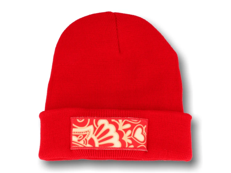 CZAPKA BEANIE Z NASZYWKĄ