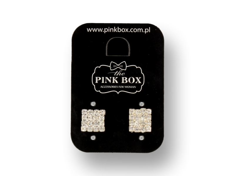 Kolczyki świecące cyrkonie