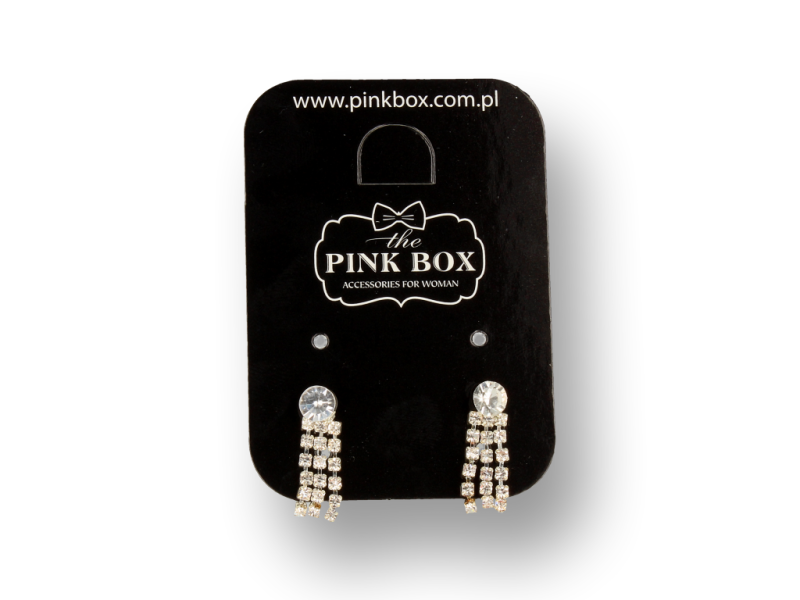 Kolczyki świecące cyrkonie