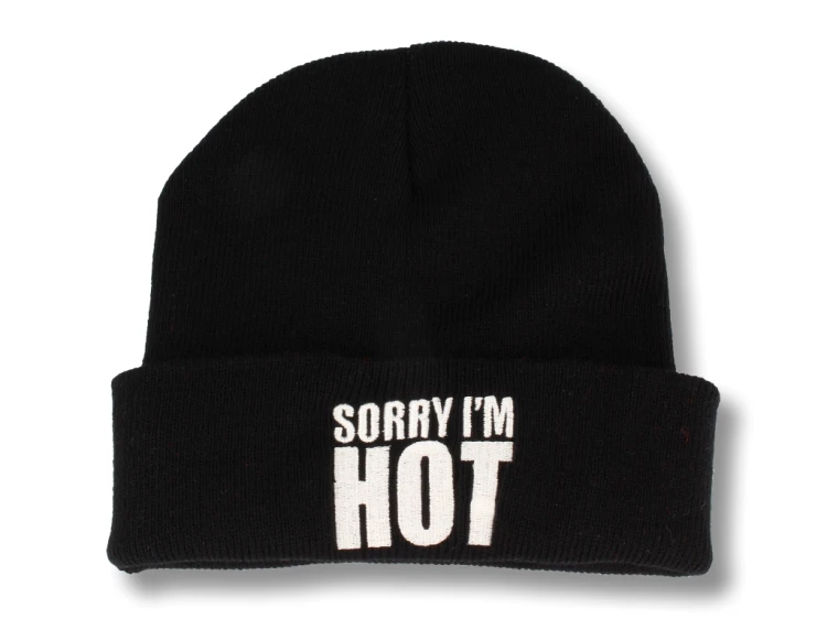 CZAPKA BEANIE SORRY I'M HOT AND YOU'RE NOT