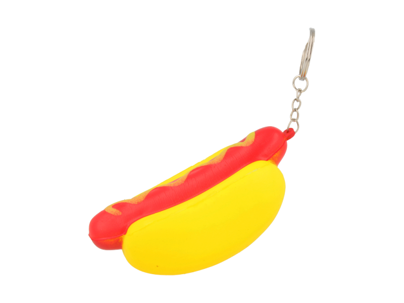 SQUISHY BRELOK GNIOTEK HOT DOG PACHNĄCY