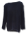 Sweter damski oversize wełna alpaka granatowy