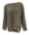 Sweter damski oversize wełna alpaka cappuccino