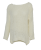 Sweter damski oversize wełna alpaka ecru