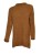 Sweter damski wełna modal bawełna brązowy