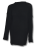 Sweter damski wełna modal bawełna czarny