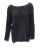Sweter damski oversize wełna alpaka szary