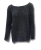 Sweter damski oversize wełna alpaka szary