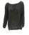 Sweter damski oversize wełna alpaka khaki