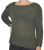 Sweter damski oversize wełna alpaka khaki