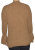Sweter damski wełna modal bawełna brązowy
