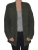 Kardigan sweter damski wełna modal bawełna khaki