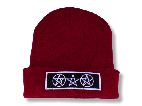 CZAPKA BEANIE Z NASZYWKĄ