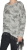 Bluzka damska tunika z koronką moro szara