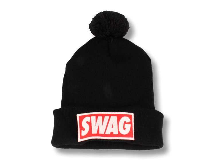 CZAPKA BEANIE SWAG z pomponem