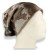 Czapka damska Beanie włoska cienka smerfetka bawełna brązowa