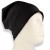 Czapka damska Beanie włoska cienka smerfetka bawełna czarna