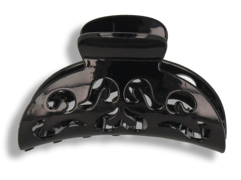 Klamra spinka do włosów duża czarna