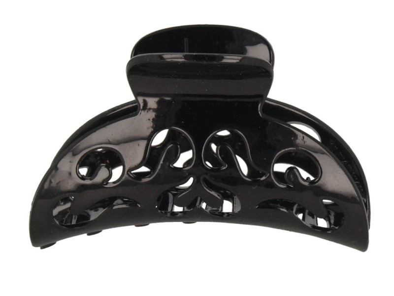 Klamra spinka do włosów duża czarna