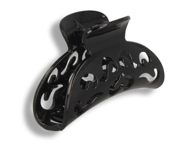 Klamra spinka do włosów duża czarna