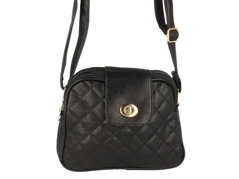 Torebka Damska Saszetka Na Ramię Czarna