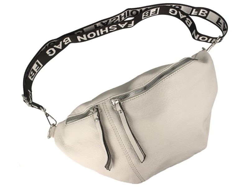 Nerka Damska Saszetka Torebka Na Ramię Listonoszka szara