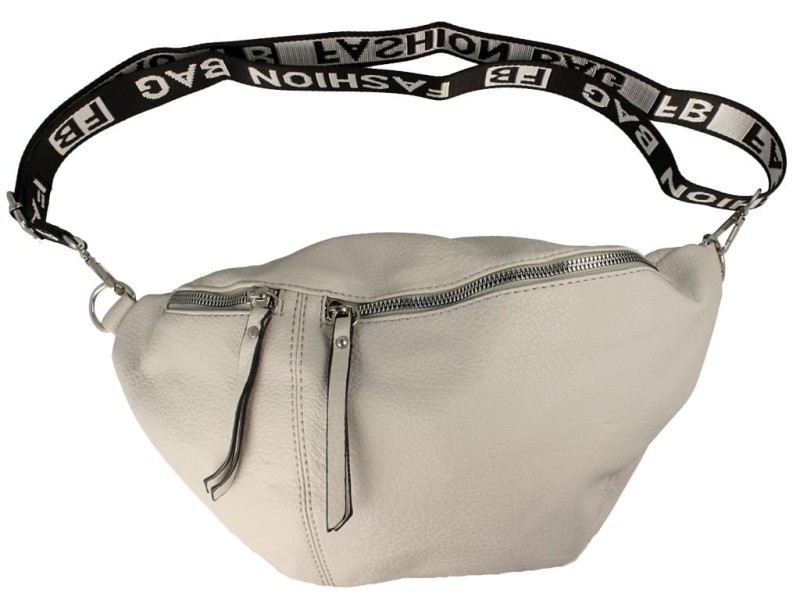 Nerka Damska Saszetka Torebka Na Ramię Listonoszka szara