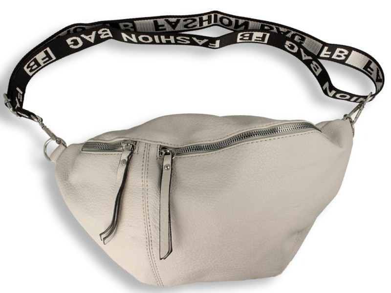 Nerka Damska Saszetka Torebka Na Ramię Listonoszka szara