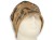 Czapka damska Beanie włoska cienka smerfetka bawełna musztardowo-szara