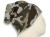 Czapka damska Beanie włoska cienka smerfetka bawełna szara moro