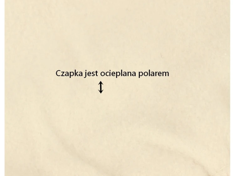 Czapka zimowa z pomponem polska produkcja różowa ocieplana polarem