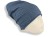 Czapka damska Beanie włoska cienka smerfetka niebieska w kropeczki