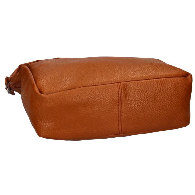 Torebka Damska Elegancka brązowa shopperka
