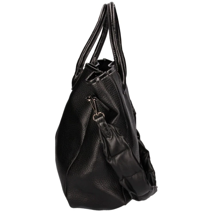Torebka Damska Elegancka czarna shopperka