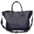 Elegancka Torebka Damska Shopper Granatowa + Etui