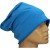 Czapka damska Beanie włoska cienka smerfetka niebieska