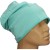 Czapka damska Beanie włoska cienka smerfetka jednolita miętowa