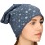 Czapka damska Beanie włoska cienka smerfetka granatowa serduszka