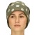 Czapka damska Beanie włoska cienka smerfetka khaki w kropki