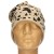 Czapka damska Beanie włoska cienka smerfetka beżowa gepard