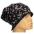 Czapka damska Beanie włoska cienka smerfetka czarna gepard