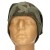 Czapka damska Beanie włoska cienka smerfetka ciemnozielona moro
