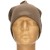 Czapka damska Beanie włoska cienka smerfetka jednolita chłodno beżowa
