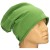 Czapka damska Beanie włoska cienka smerfetka jednolita zielona