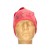 Czapka damska Beanie włoska cienka smerfetka różowa kwiatowa