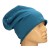 Czapka damska Beanie włoska cienka smerfetka jednolita morska
