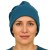 Czapka damska Beanie włoska cienka smerfetka jednolita morska