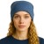 Czapka damska Beanie włoska cienka smerfetka niebieska w kropeczki