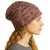 Czapka damska Beanie włoska cienka smerfetka bawełna różowa z napisami