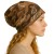 Czapka damska Beanie włoska cienka smerfetka bawełna beżowo-szara